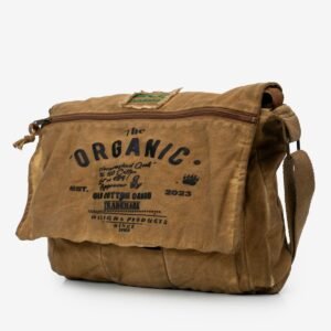 Salaş Omuz Çantası Pamuk Postacı Laptop Okul Seyahat Günlük Vintage Retro - Mulater Bag 8128