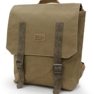 7000 S Patroit Bag Suya Dayanıklı Camel Mumlu Kanvas Sırt Okul Seyahat 15.6 Laptop Çantası